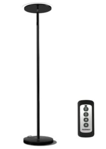 tenergy torchiere dimmable led floor lamp