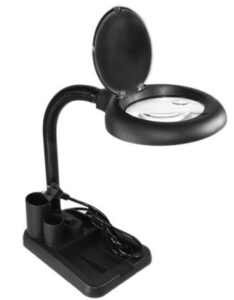magnifying work table lamp
