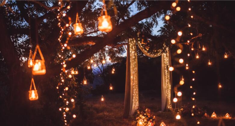 how to clean outdoor string lights