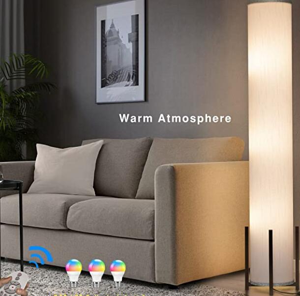 column floor lamp for sectional couch