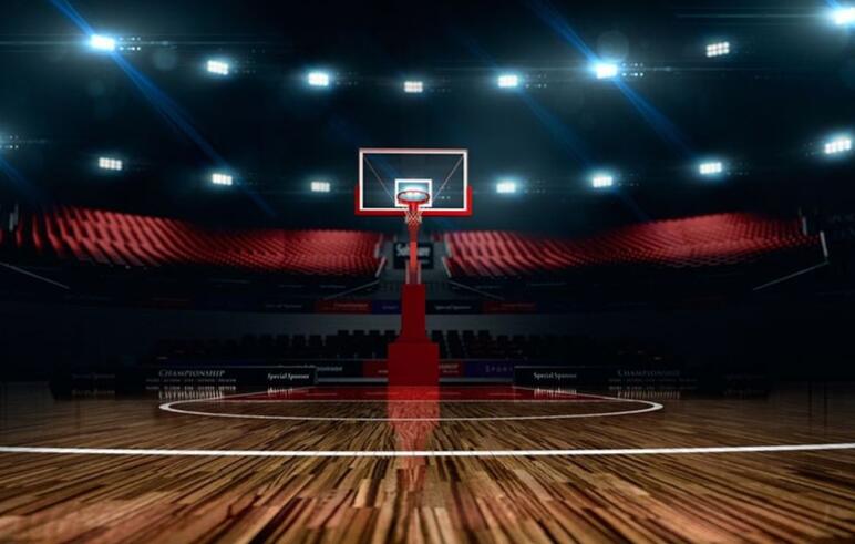 indoor basketball court lighting design