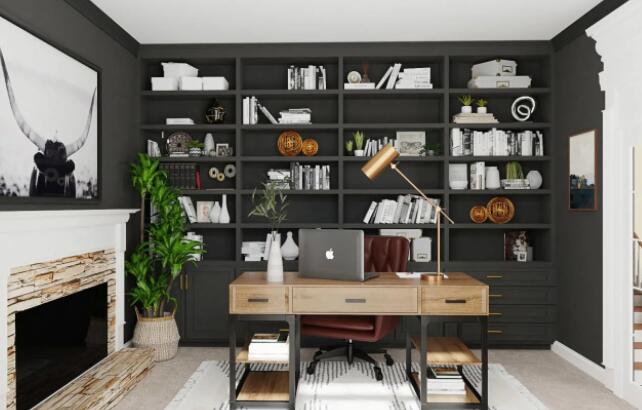 how to light a home office