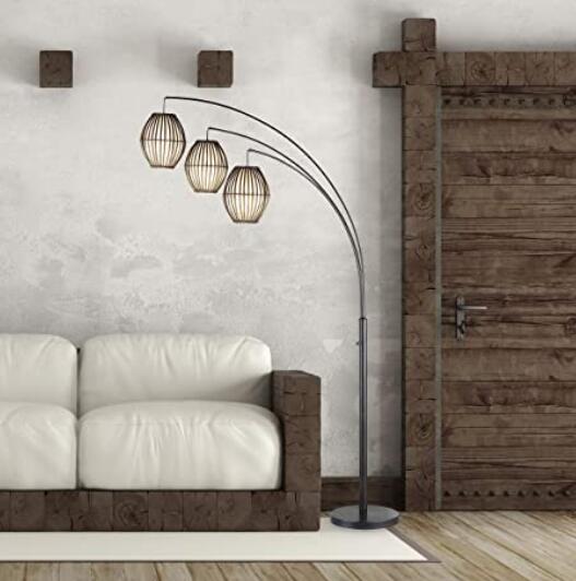 oritenal arched floor lamps