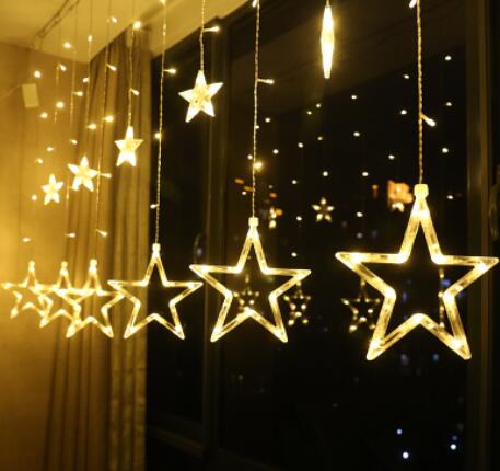 star string lights for apartment balcony