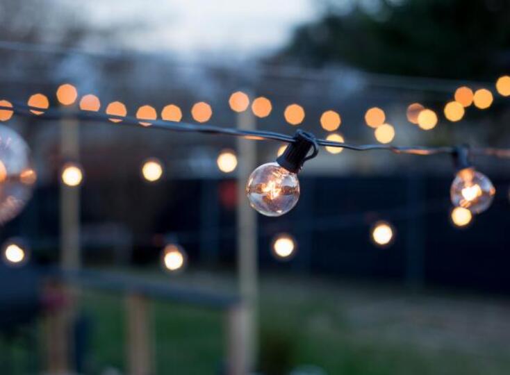 how to hang outdoor patio lights without nails