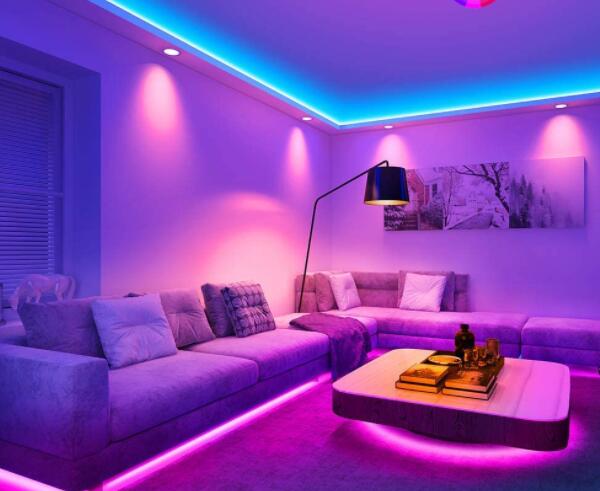 how to put up led strip lights