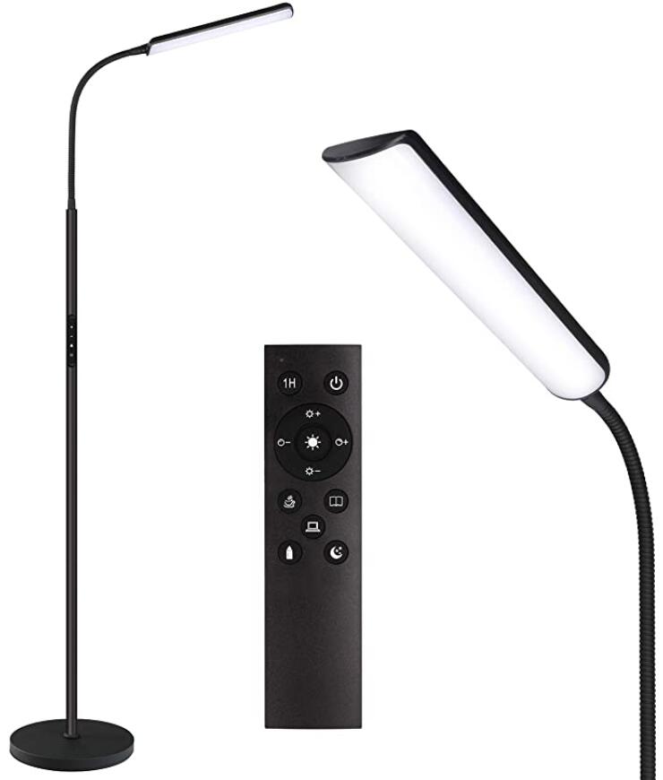 standing lamp with remote